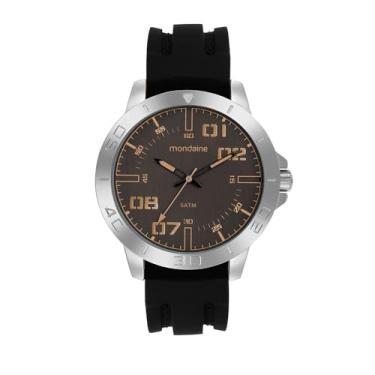 Imagem de Mondaine Relógio Masculino Cromado Pulseira Silicone