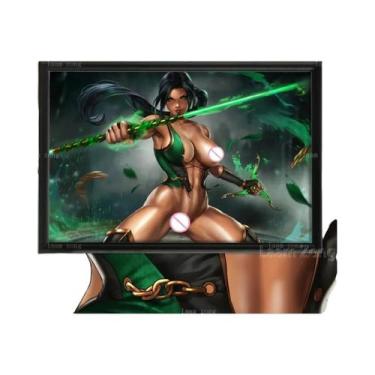 Imagem de Sexy Mileena Anime Poster Mortal Kombat Jade Cassie Cage Cartoon Nude 