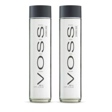 Imagem de Água Voss Com Gás Sparkling em Vidro 800ml (2 Unidades)