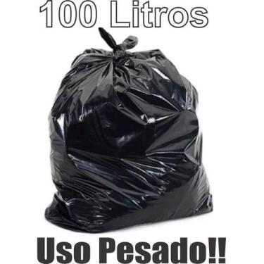 Imagem de Saco De Lixo 100 Litros 5 Kg Uso Pesado  + Brinde Gratis - HIGIPACK