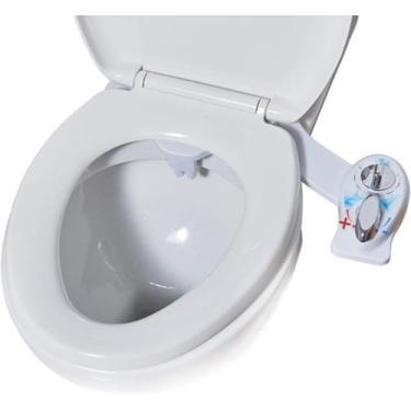 Imagem de Acessório De Bidê Para Vaso Sanitário, Acessório De Bidê Quente E Frio, Com Bico Duplo Auto-cleing, Controle De Pressão Da água, Mechica Não Elétrico, Bidê De Vaso Sanitário Para Cuidados H
