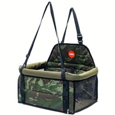 Imagem de Cadeira Transporte Pet Carro (Cães/Gato) Cadeirinha Móvel Passeio Viag