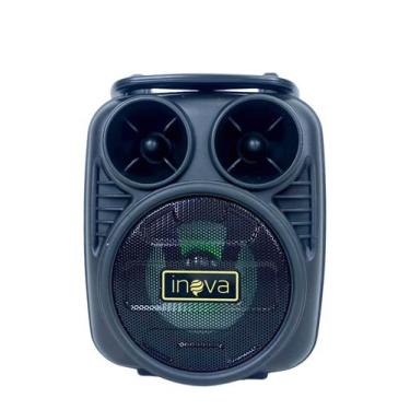 Imagem de Mini Caixa De Som Portátil Rádio FM Entrada USB SD BMax BMS105, Preto