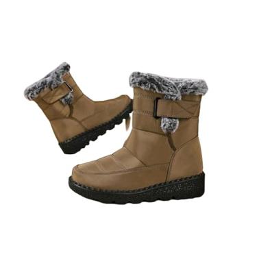 Imagem de Bota Feminina Inverno Forrada com Pelúcia – Macia, Antiderrapante, Cano Médio Tamanhos 34 35 36 37 38 39 40 – Escolha o número que calça e nos envie uma mensagem