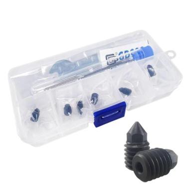 Imagem de Bicos de impressora 3D XIFOWE em aço temperado para carbono Bambu Lab 