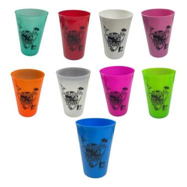 Imagem de Kit 50 Copos Ecológicos Personalizados 200ml – Reutilizáveis para Festas e Eventos (Geral)