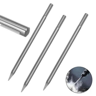 Imagem de Kit 3 Ponteiros 18mm 400mm Sds-max Martelo Bosch Gbh 8-45 D - Fertak