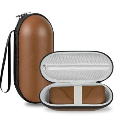 Imagem de sarlar Transporte rígido para óculos inteligentes Ray-Ban Meta/Geração 2/Oakley Meta HSTN, grande proteção com compartimento de caixa de carregamento para Wayfarer/Skyler/forro de cabeça, óculos e