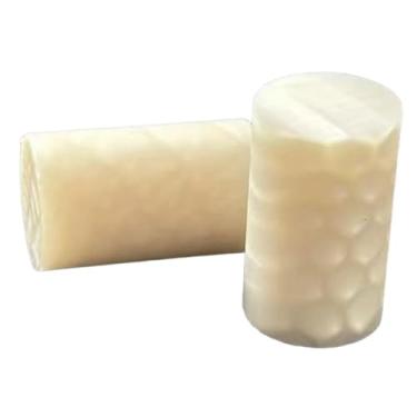 Imagem de oshhni 2x Ponteira para taco de bilhar, ponta para taco de sinuca, profissional, leve, acessórios para bilhar, substituição de virola para de bilhar, Branco