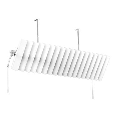 Imagem de Wswqop Condicionador de ar condicionado para pára-brisas, defletor, leve, tampa de ventilação, defletor de direção do vento para sala de estar, casa