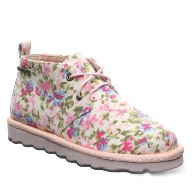 Imagem de BEARPAW Skye Youth Várias Cores | Bota infantil Chukka | Bota infantil sem cadarço | Bota de inverno confortável, Marfim, 5 Big Kid
