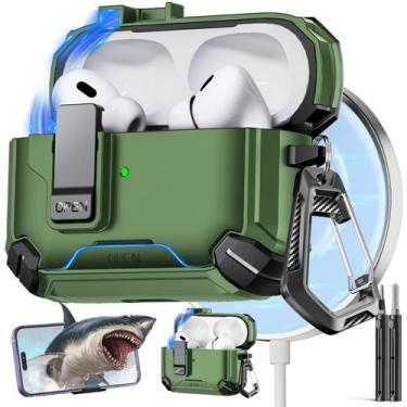 Imagem de Capa com suporte de telefone e kit de limpeza para AirPods Pro - Ineso