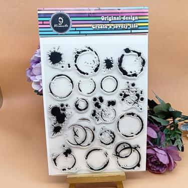 Imagem de Alinacutle 1 álbum de recortes e álbuns transparentes de mistura irregular para presente de Natal (carimbo ZS2514)