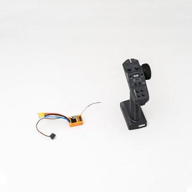 Imagem de FMS FCX10 Rc Car Parts RC Crawler RC Trucks Parts Replacement Accessory for 1/10 Chevrolet K5 Blazer, Land Cruiser LC80: MG11 + R11D Transmitter Receiver Set