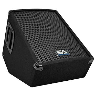 Imagem de Seismic Audio - Sa-10Mt-Pw Monitor De Palco/Piso 10" Com Alimentação Bidirecional E Estilo Cunha Corneta Titânio 250 Watts Rms Som Ativo Para Pa/Dj, Palco, Estúdio Ao Vivo