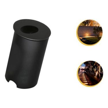 Imagem de Kit 2 Balizador Led 2w 3000k Bco Ou Pto Escada / Parede - Vany