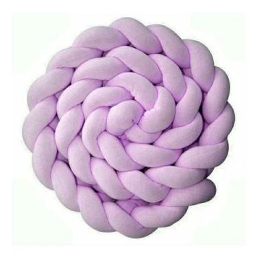 Imagem de Trança Protetora De Mini Berço De Bebê 2,50m - Lisas - Carinha de Anjo