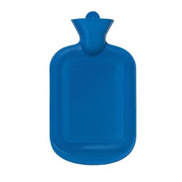 Imagem de Bolsa Térmica de Água Quente ou Fria 2L Para Cólicas, Lesões e Dores Musculares (Azul)