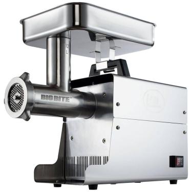 Imagem de Moedor de Carne Elétrico, Aço Inoxidável, 550W, 110v, LEM W780A, Prateado