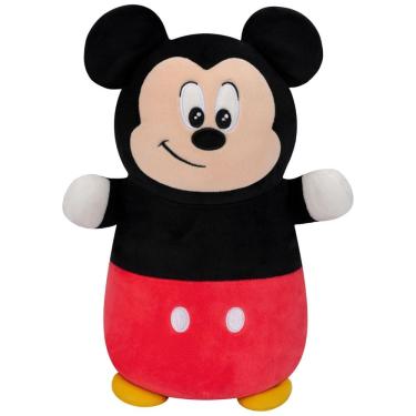 Imagem de Pelúcia Mickey Mouse de 25 cm Colecionável e Super Macio para Crianças, Squishmallows SQDI00489, Preto e Vermelho
