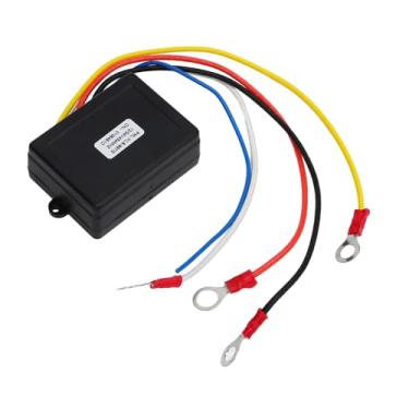 Imagem de Mingzhe Sistemas de Controle Remoto de Guincho Sem Fio, Kit Receptor 12V 24V, Universal para Caminhão ATV SUV, Revestimento de Impermeabilização ABS, Design de Antena, Longo Alcance,
