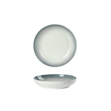 Imagem de Conjunto de pratos de cerâmica graduais combinados espessos para casa - prato de arroz de 18 cm