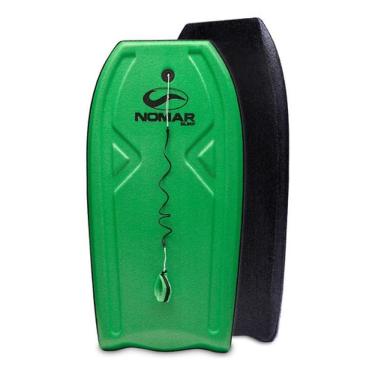 Imagem de Prancha Surf Bodyboard Grande Master Com Leash Amador Verde
