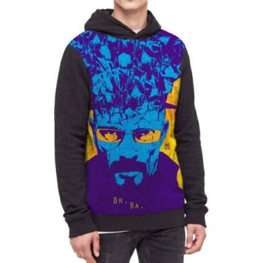 Imagem de Moletom Breaking Bad  Ref:11 - smoke, Preto, PP