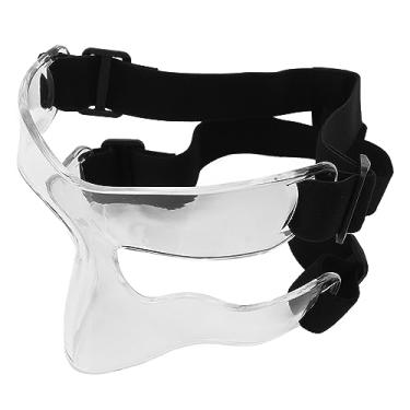 Imagem de Cryfokt Protetor de Nariz para Nariz Quebrado, Prevenção de Lesões, Protetor de Alça Ajustável para Basquete, Beisebol, Material Unissex para PC