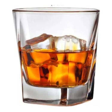 Imagem de 2X Kit Copo De Whisky Premium Vidro Drink Vodka Conhaque 6 P