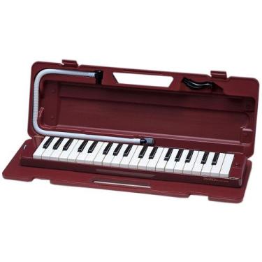 Imagem de Escaleta Yamaha P37D 37 teclas, Vermelho