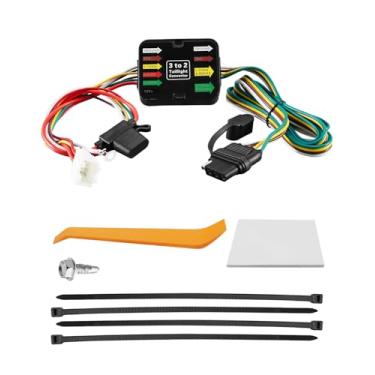 Imagem de WMJNH Chicote de fios de reboque para luzes de reboque Encaixe para Toyota Sienna 2021-2024 Substituir 56489, chicote de fiação de engate de reboque de 4 pinos