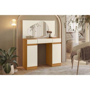 Imagem de Penteadeira Organic Albatroz Cinamomo/off White