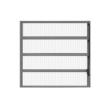 Imagem de Vitro Basculante Alumínio Brilhante 80 (a) X 80 (l) - Hale