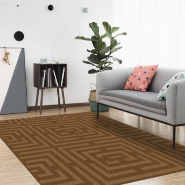 Imagem de Tapete Sala Realce Alto Relevo Eden 79 Caramelo 1,50x2,00M - J.serrano