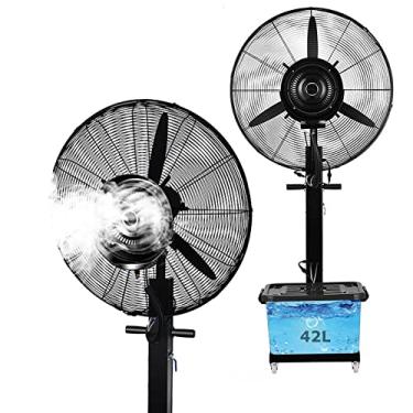 Imagem de FENOKD Ventilador de nebulização à prova d'água Ventilador industrial Ventilador de nebulização de água ao ar livre Ventilador de água pátio tanque de água Ventiladores elétricos Resistentes, 3