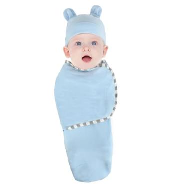 Imagem de Manta Para Enrolar Bebês | Antissusto Ajustável e,Mantas de Enrolar Para Berçário,Para Meninos e Meninas em Viagens Casa Hotel Ar Livre