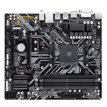 Imagem de Adequado para Gigabyte GA-B450M-DS3H Original Nova Placa-mãe AMD Socket AM4 DDR4 USB3.0 SATA3.0 VGA+DVI + HDMIgaming Motherboard Combo