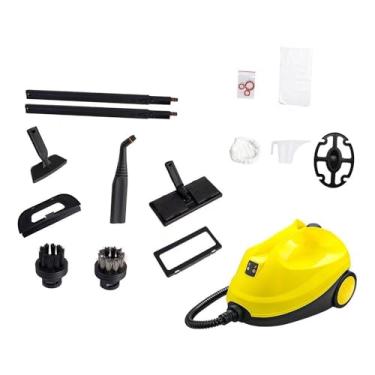 Imagem de SiaBiced Limpador a vapor doméstico, ferramenta de limpeza multifuncional para móveis, cama e banheiro