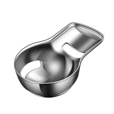 Imagem de Separador de ovos, ferramenta divisória de gema de ovo de aço inoxidável com design de separação rápida para cozinha