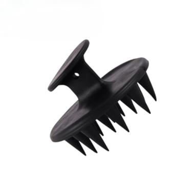 Imagem de Escova Massageadora Antiestresse,Anti Caspa e Queda, Compacta, Ideal para Todos os Tipos de Cabelo e Pets(05,PRETA)