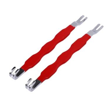 Imagem de Ejoyous Ferramenta de Remoção de Separador de Conector de Terminal Elétrico Automotivo, Design de Cabeça Dupla para Fácil Desmontagem, Com Borracha de Qualidade e Aço Carbono para a