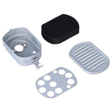 Imagem de Zhjvihx Conjunto de Filtro do Motor, Peças de Reposição do Conjunto Filtro de Ar Carcaça de Alumínio Grande área de Filtragem para Cortador de Grama para Gerador 167 para EY15 EY20
