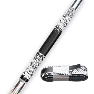 Imagem de KONLLEN Pacote com 3 protetores para tacos de sinuca, manga de 150 cm para bumbum de bilhar com capa de couro PU antiderrapante para tacos de sinuca e carambola