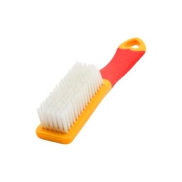 Imagem de Escova de Sapato Nano Lavagem Doméstica Modelo Novo Eficiente Limpeza para Tênis e Calçados (Amarelo,1pc)