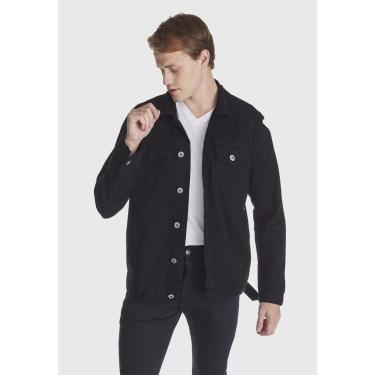 Imagem de Jaqueta Jeans Zuren Black Amaciado Preto-Masculino
