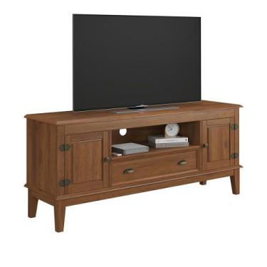 Imagem de Rack 2 Portas e 1 Gaveta - Apaixone&Decore, Amêndoa