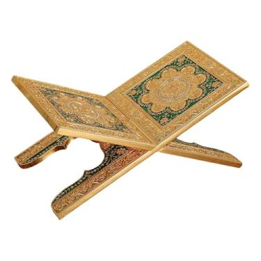 Imagem de KiBcsLic Suporte para livros, suporte de leitura, estável, em liga de zinco, elegante, fácil de instalar, para livros, porta-notebooks, revistas, decoração de, Style D