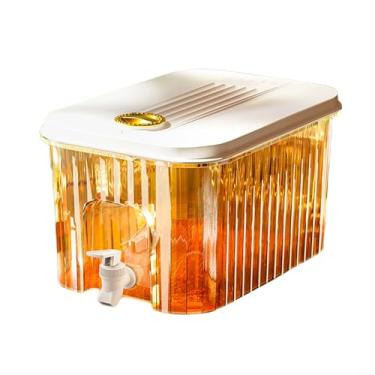 Imagem de 5L Portable Juice Dispenser Jug with Filter Mesh Design - Ideal Lemonade, Juice, Parties - Leak-Proof Cold Water Pitcher with Detachable Base(5L)