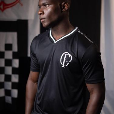 Imagem de Camisa Corinthians CP 1910 Dry Preta Vibe Masculina-Masculino